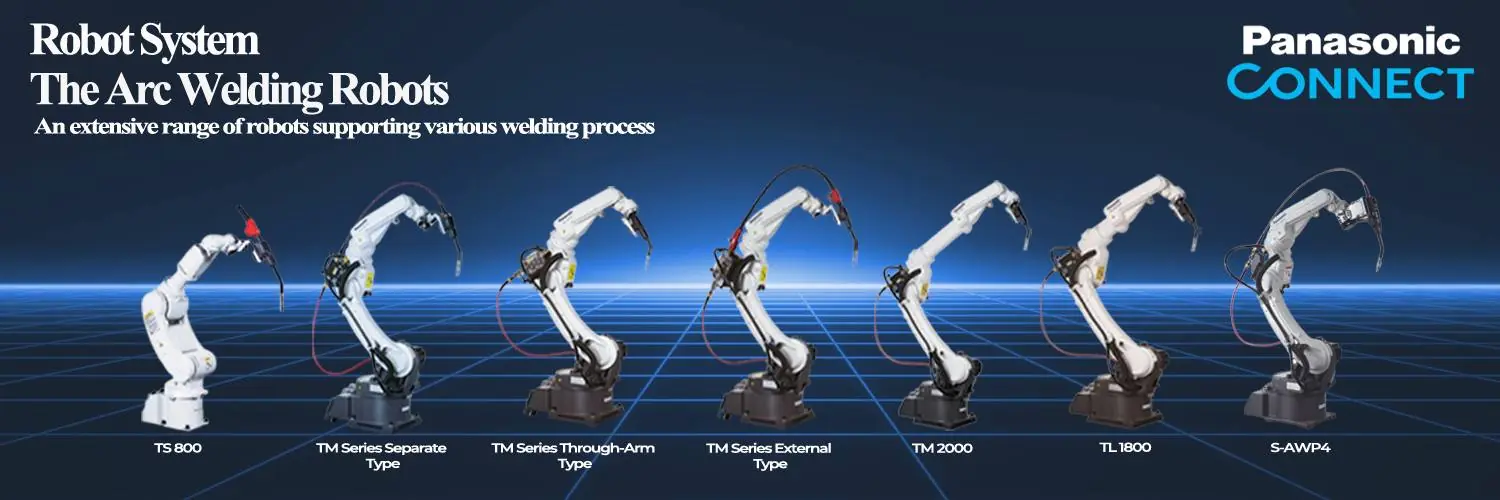 Panasonic arc welding robots